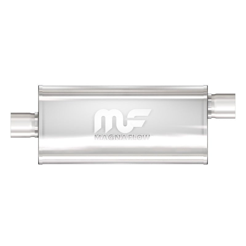 MagnaFlow Muffler Mag SS 18X5X8 2.5 O/C-Muffler-Magnaflow