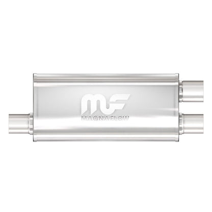 MagnaFlow Muffler Mag SS 18X5X8 2.5X2.5/2.5 O-Muffler-Magnaflow