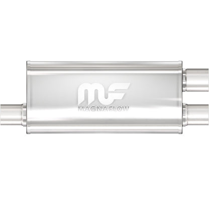 MagnaFlow Muffler Mag SS 18X5X8 3/2.5 O/D-Muffler-Magnaflow