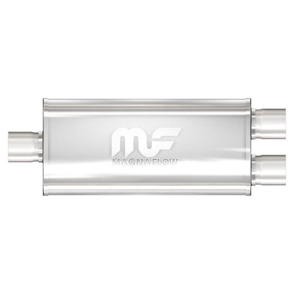 MagnaFlow Muffler Mag SS 18X5X8 3X2.5/2.5 C/D-Muffler-Magnaflow