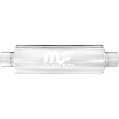 MagnaFlow Muffler Mag SS 7X7 30 4.00/4.00 C/C-Muffler-Magnaflow
