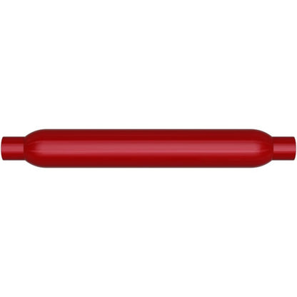 MagnaFlow Muffler Red Pack Series Glasspack 3.5in Rd 22in Body Length 2in/2in Inlet/Outlet-Muffler-Magnaflow