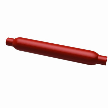 MagnaFlow Muffler Red Pack Series Glasspack 3.5in Rd 22in Body Length 2in/2in Inlet/Outlet-Muffler-Magnaflow