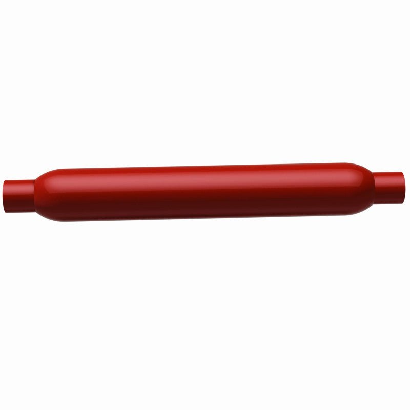 MagnaFlow Muffler Red Pack Series Glasspack 3.5in Rd 22in Body Length 2in/2in Inlet/Outlet-Muffler-Magnaflow