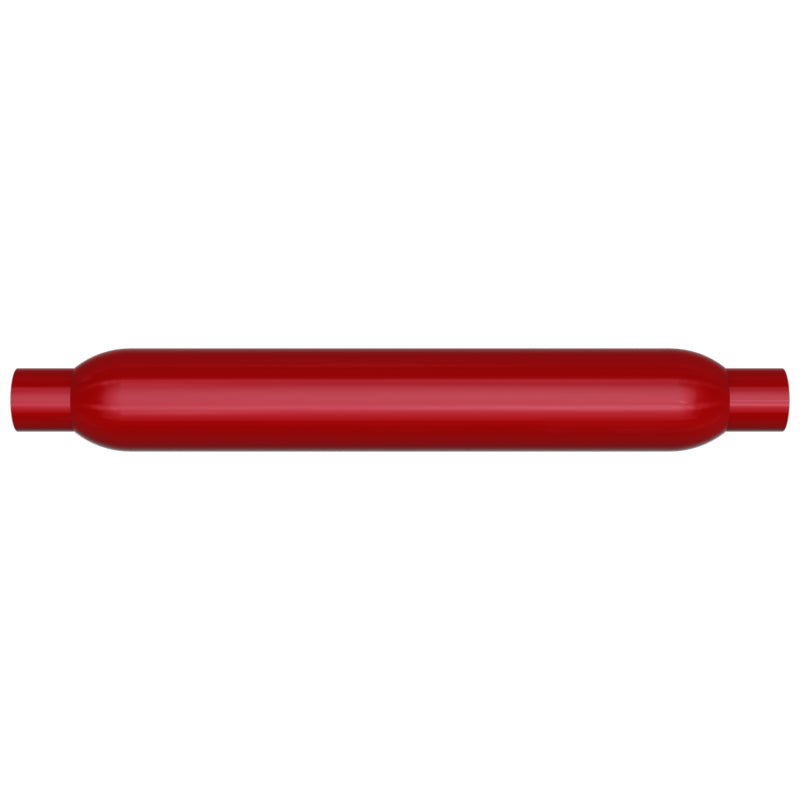 MagnaFlow Muffler Red Pack Series Glasspack 3.5in Rd 22in Body Length 2in/2in Inlet/Outlet-Muffler-Magnaflow