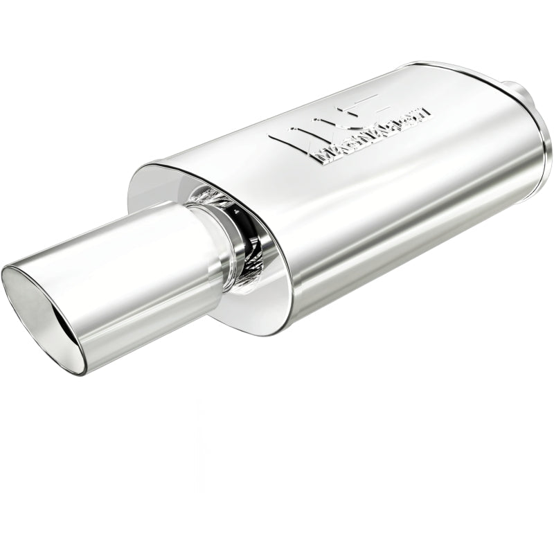 MagnaFlow Muffler W/Tip Mag Rs 14X5X8 2.25/4.-Muffler-Magnaflow