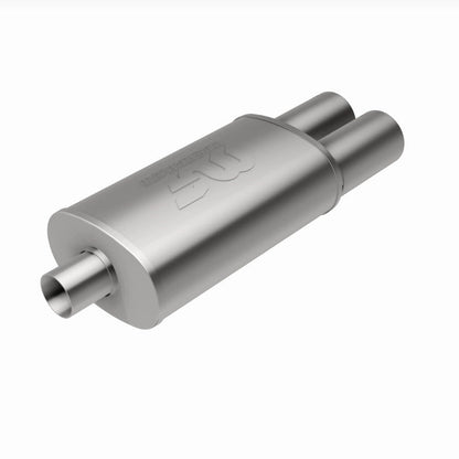 MagnaFlow Muffler W/Tip Mag SS 14X5X8 2.25/3.-Muffler-Magnaflow