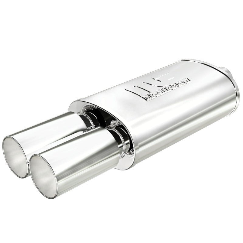 MagnaFlow Muffler W/Tip Mag SS 14X5X8 2.25/3.-Muffler-Magnaflow
