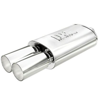 MagnaFlow Muffler W/Tip Mag SS 14X5X8 2.25/3.-Muffler-Magnaflow