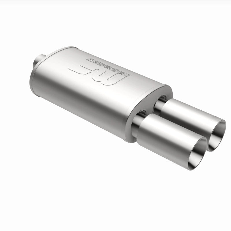 MagnaFlow Muffler W/Tip Mag SS 14X5X8 2.25/3.-Muffler-Magnaflow