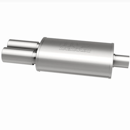 MagnaFlow Muffler W/Tip Mag SS 14X5X8 2.25/3-Muffler-Magnaflow