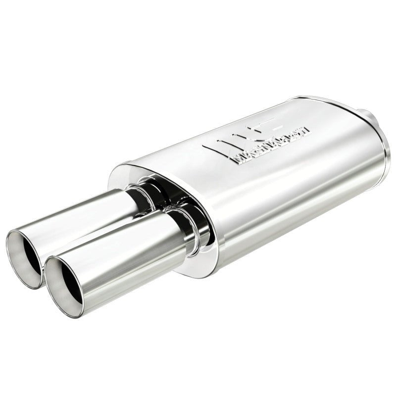 MagnaFlow Muffler W/Tip Mag SS 14X5X8 2.25/3-Muffler-Magnaflow