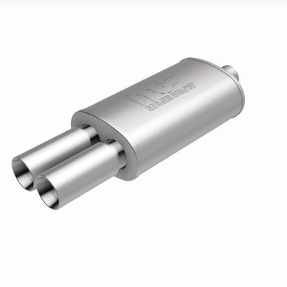 MagnaFlow Muffler W/Tip Mag SS 14X5X8 2.25/3-Muffler-Magnaflow