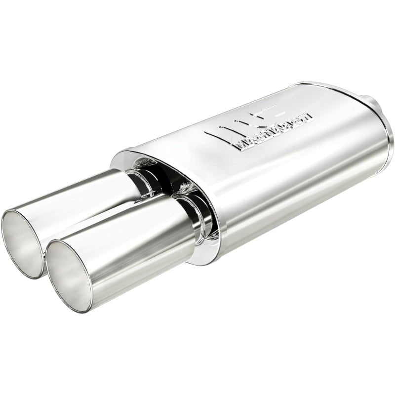 MagnaFlow Muffler W/Tip Mag SS 14X5X8 2.25/3.-Muffler-Magnaflow