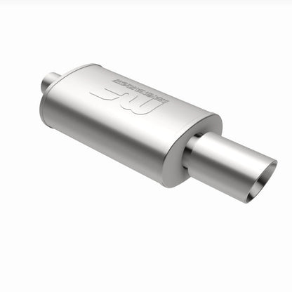 MagnaFlow Muffler W/Tip Mag SS 14X5X8 2.25/4.-Muffler-Magnaflow