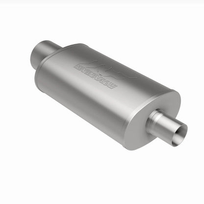 MagnaFlow Muffler W/Tip Mag SS 14X5X8 2.25/4.-Muffler-Magnaflow