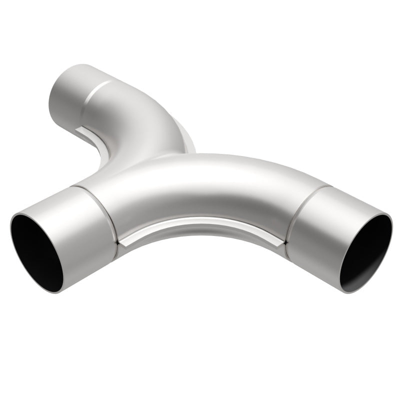 MagnaFlow Smooth Trans T 2.50inch SS 90/90 deg.-Connecting Pipes-Magnaflow