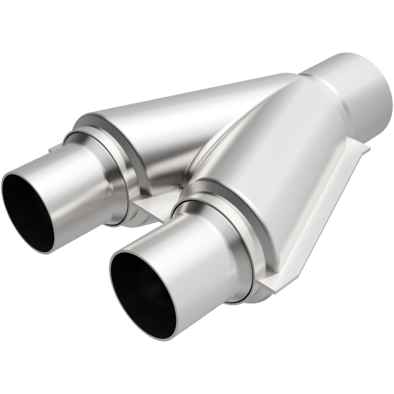 MagnaFlow Smooth Trans Y- 2.5/3 X 10 Al-Catalytic Converter Universal-Magnaflow