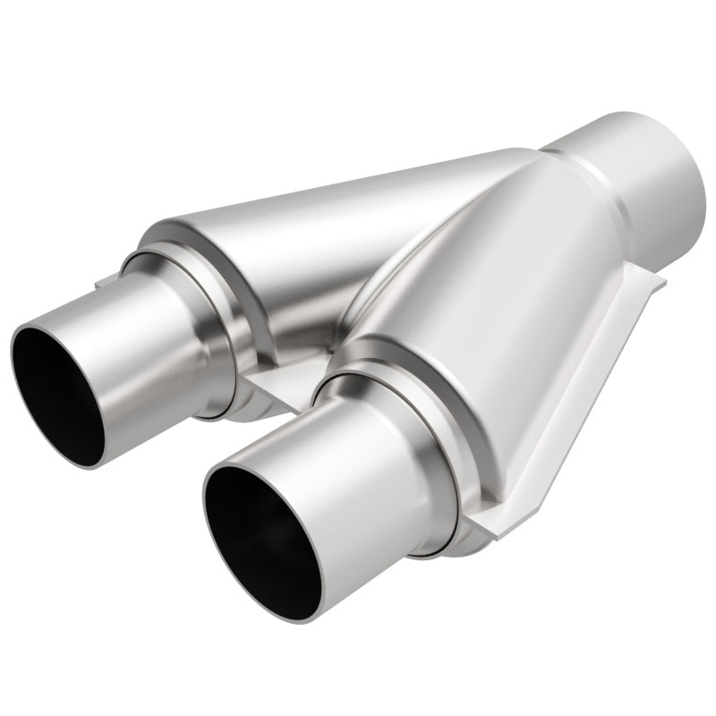 MagnaFlow Smooth Trans Y- 2.5/3 X 10 Al-Catalytic Converter Universal-Magnaflow