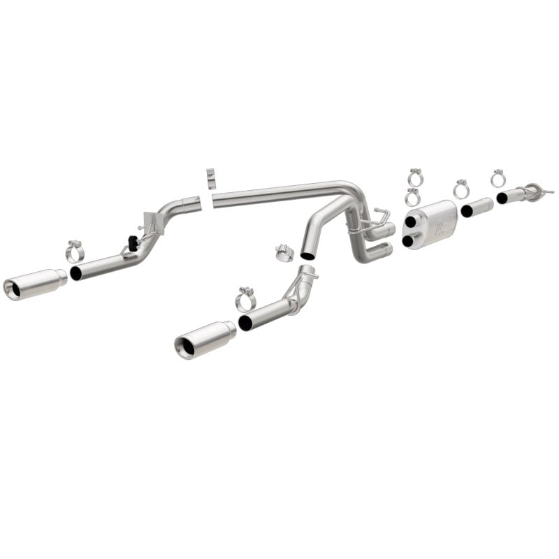 MagnaFlow Stainless Cat-Back Exhaust 2015 Chevy Colorado/GMC Canyon Dual Split Rear Exit 3.5in-Catback-Magnaflow