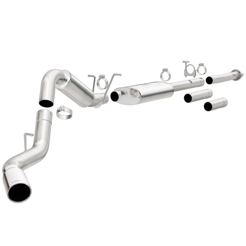 MagnaFlow Stainless Cat-Back Exhaust 2015 Chevy Silverado 2500HD 6.0L P/S Rear Exit 5in-Catback-Magnaflow