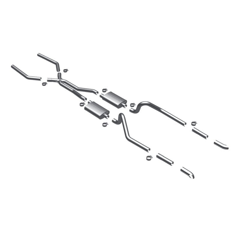 MagnaFlow SYS Cat-Back 67-70 Mustang 2.50inch w/Tru-X-Catback-Magnaflow