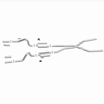 MagnaFlow SYS Cat-Back 67-70 Mustang 2.50inch w/Tru-X-Catback-Magnaflow