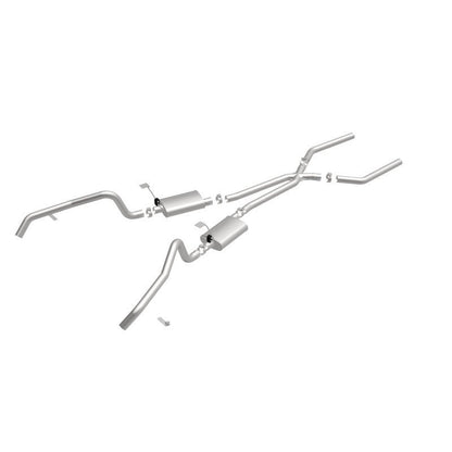 MagnaFlow Sys Cat-Back 67-72 F-Body 2.50inch w/Tru-X-Catback-Magnaflow