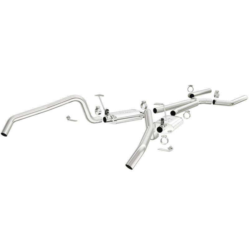 MagnaFlow Sys Cat-Back 67-72 F-Body 2.50inch w/Tru-X-Catback-Magnaflow