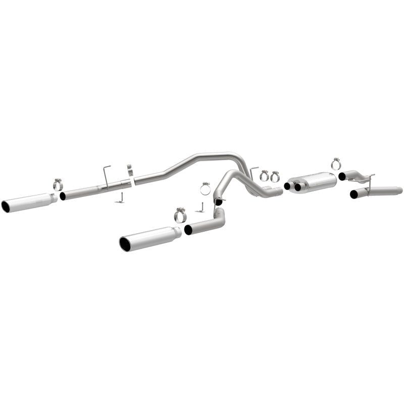 MagnaFlow SYS C/B 09 F-150 EC-CC/SB dual splt-Catback-Magnaflow