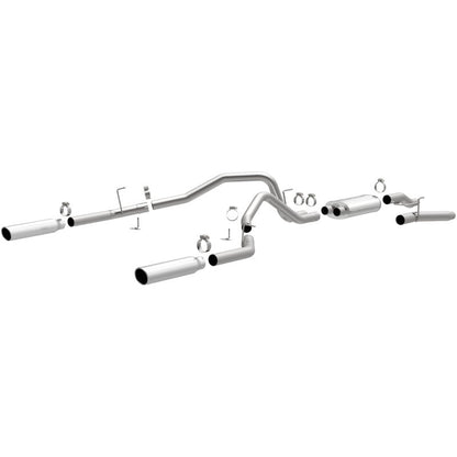 MagnaFlow SYS C/B 09 F-150 EC-CC/SB dual splt-Catback-Magnaflow