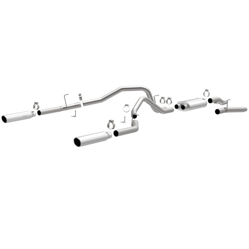 MagnaFlow SYS C/B 09 F-150 EC-CC/SB dual splt-Catback-Magnaflow