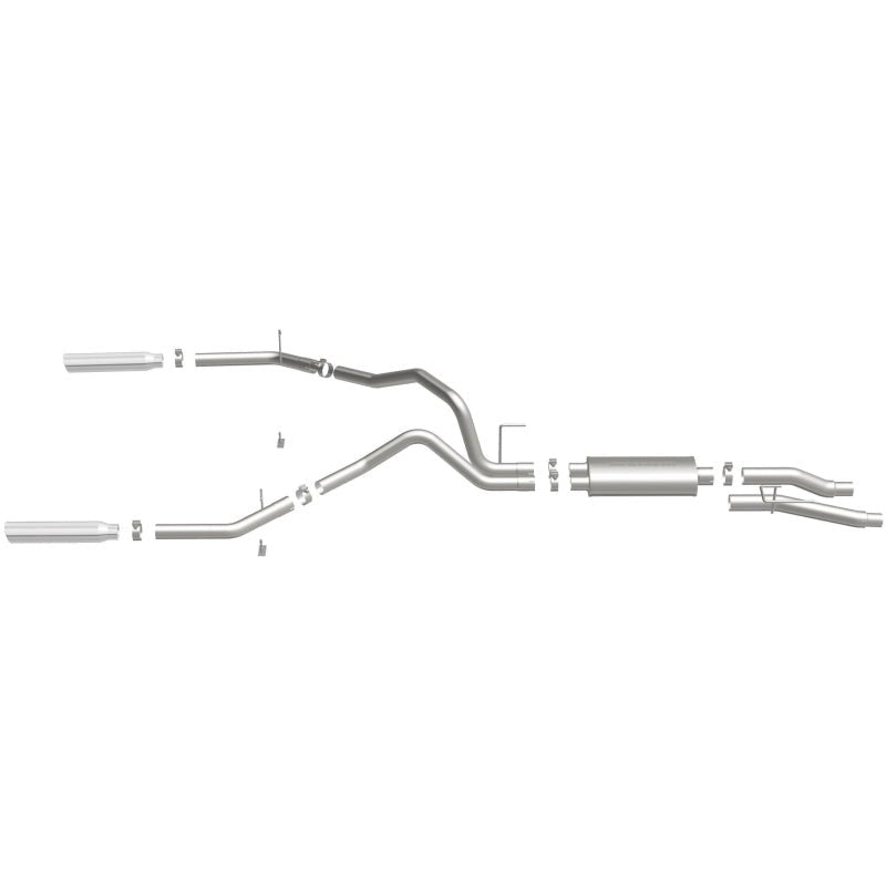 MagnaFlow SYS C/B 09 F-150 EC-CC/SB dual splt-Catback-Magnaflow