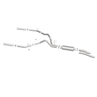 MagnaFlow SYS C/B 09 F-150 EC-CC/SB dual splt-Catback-Magnaflow