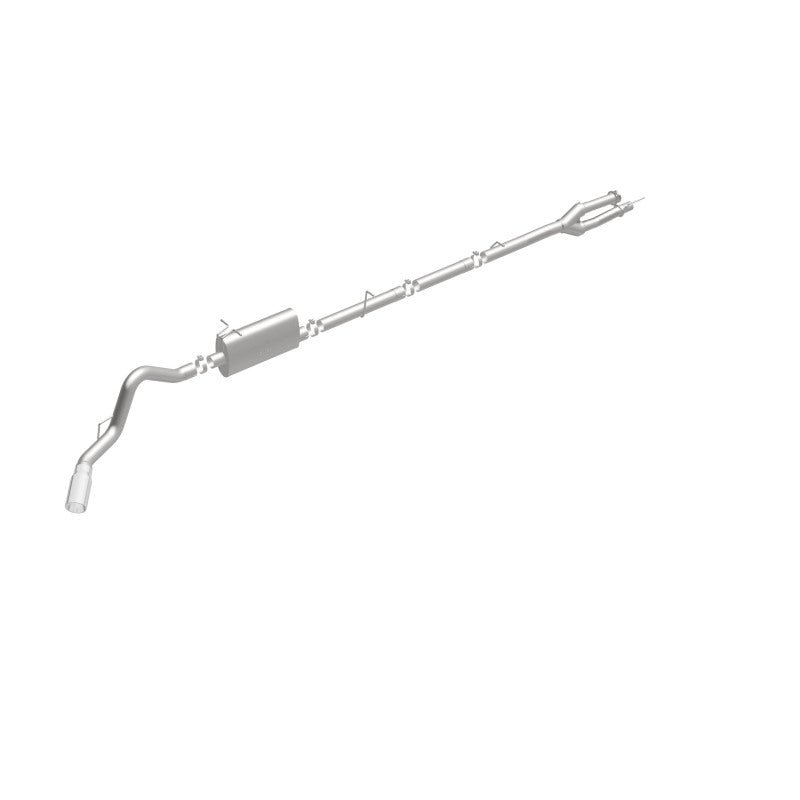 MagnaFlow Sys C/B 11-15 Ford Super Duty F250 6.2L EC CC, SS 3.5in Single Rear Pass Side Ext 5in Tip-Catback-Magnaflow