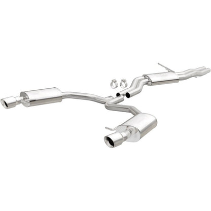 MagnaFlow Sys C/B 12-15 Audi A6 / A7 3.0L V6 SS 2.5in Dual Split Rear Ext 4in Tips-Catback-Magnaflow