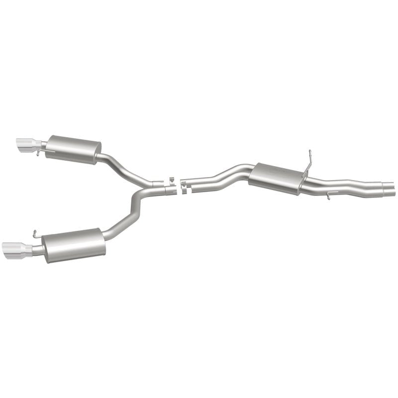 MagnaFlow Sys C/B 12-15 Audi A6 / A7 3.0L V6 SS 2.5in Dual Split Rear Ext 4in Tips-Catback-Magnaflow
