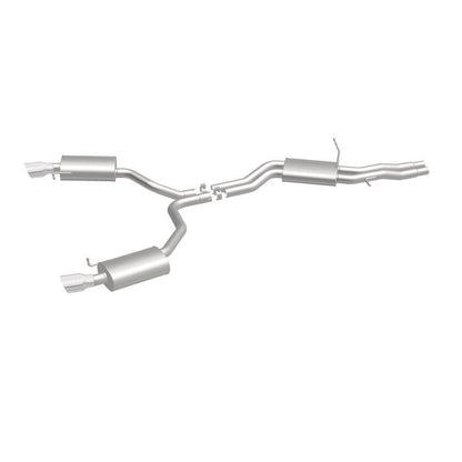 MagnaFlow Sys C/B 12-15 Audi A6 / A7 3.0L V6 SS 2.5in Dual Split Rear Ext 4in Tips-Catback-Magnaflow