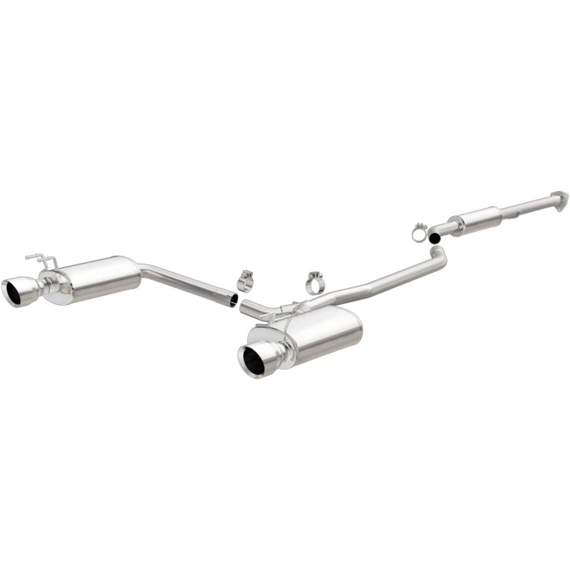 MagnaFlow Sys C/B 2015 Honda Accord 3.5L V6 2.5in SS Dual Split Rear Polished 4.5 Tip-Catback-Magnaflow