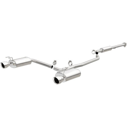 MagnaFlow Sys C/B 2015 Honda Accord 3.5L V6 2.5in SS Dual Split Rear Polished 4.5 Tip-Catback-Magnaflow