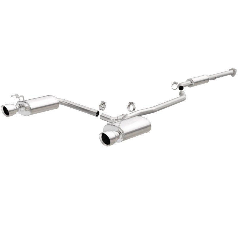MagnaFlow Sys C/B 2015 Honda Accord 3.5L V6 2.5in SS Dual Split Rear Polished 4.5 Tip-Catback-Magnaflow