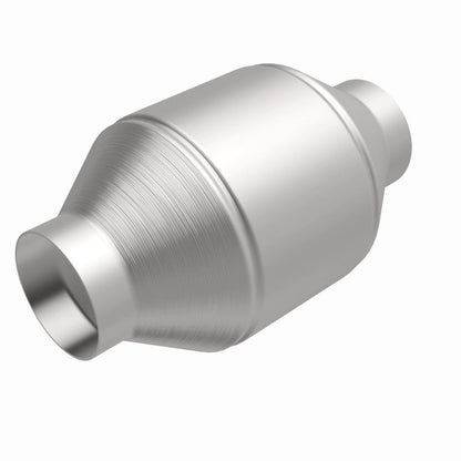 MagnaFlow Univ Cat Conv 2.5in Inlet/Outlet Center/Center Round 3in Body L x 5in W x 8.75in Overall L-Catalytic Converter Universal-Magnaflow