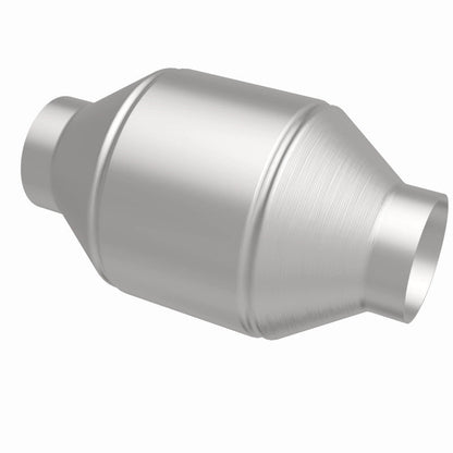 MagnaFlow Univ Cat Conv 2.5in Inlet/Outlet Center/Center Round 3in Body L x 5in W x 8.75in Overall L-Catalytic Converter Universal-Magnaflow