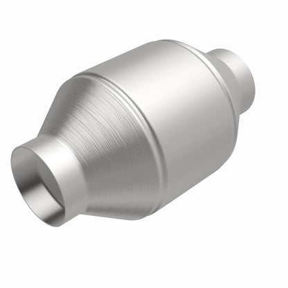 MagnaFlow Univ Cat Conv 2.5in Inlet/Outlet Center/Center Round 3in Body L x 5in W x 8.75in Overall L-Catalytic Converter Universal-Magnaflow