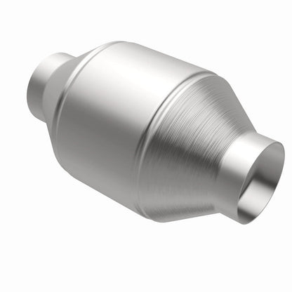 MagnaFlow Univ Cat Conv 2.5in Inlet/Outlet Center/Center Round 3in Body L x 5in W x 8.75in Overall L-Catalytic Converter Universal-Magnaflow