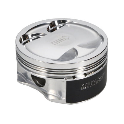 Manley 04+ Subaru WRX STi (EJ257) STD Stroke 99.5mm STD Bore 9.8:1 Dish Piston Set with Rings-Piston Sets - Forged - 4cyl-Manley Performance