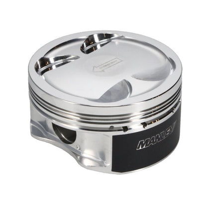 Manley 04+ Subaru WRX STi (EJ257) STD Stroke 99.5mm STD Bore 9.8:1 Dish Piston Set with Rings-Piston Sets - Forged - 4cyl-Manley Performance