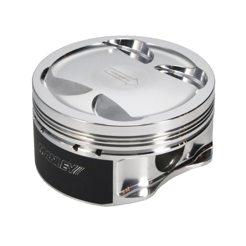 Manley 04+ Subaru WRX STi (EJ257) STD Stroke 99.5mm STD Bore 9.8:1 Dish Piston Set with Rings-Piston Sets - Forged - 4cyl-Manley Performance