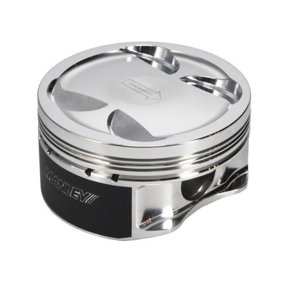 Manley 04+ Subaru WRX STi (EJ257) STD Stroke 99.5mm STD Bore 9.8:1 Dish Piston Set with Rings-Piston Sets - Forged - 4cyl-Manley Performance