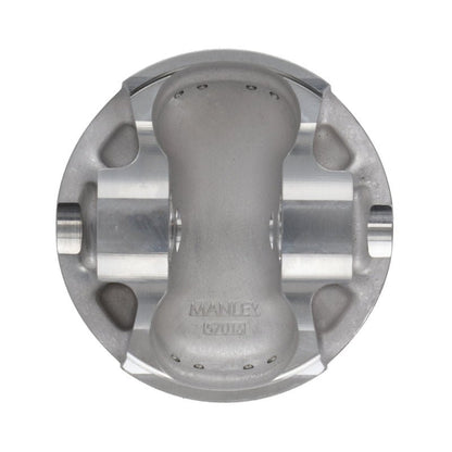 Manley 04+ Subaru WRX/STI EH257 99.50mm STD (Grade B) Bore 8.5:1 Dish Piston (SINGLE PISTON)-Pistons - Forged - Single-Manley Performance